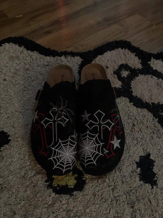Patched Cloggs